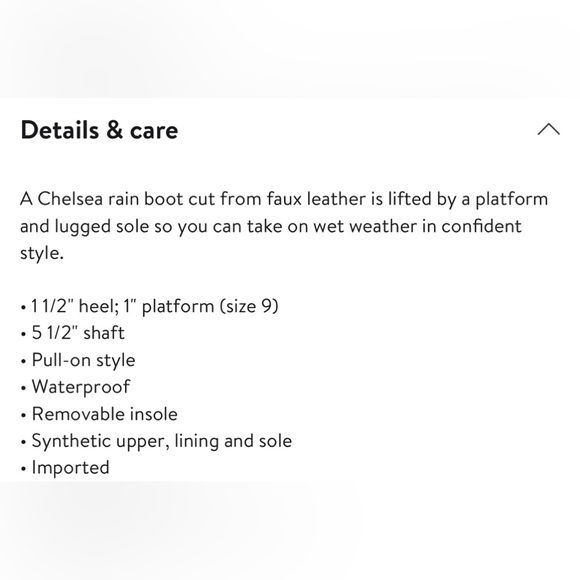 Jeffrey Campbell Cloudy Waterproof Chelsea Rainboot - Picture 9 of 9